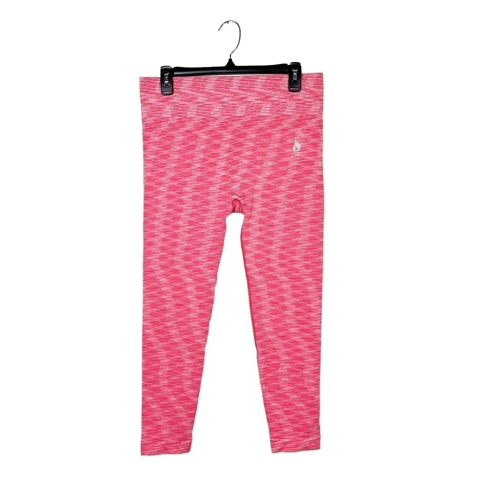 Ryderwear Evolve Seamless High Waisted Leggings Salmon Heather Stretch Size L